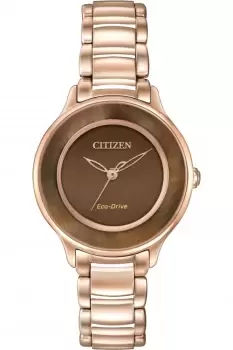 Image of Ladies Citizen Circle Of Time Eco-Drive Watch EM0382-86X