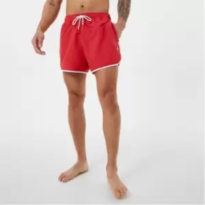 image of Jack Wills Runner Swim Short - Red