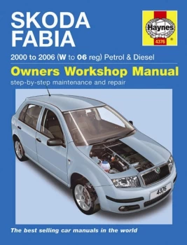 image of Skoda Fabia Petrol & Diesel (00 - 06) W to 06 Reg 4376 HAYNES