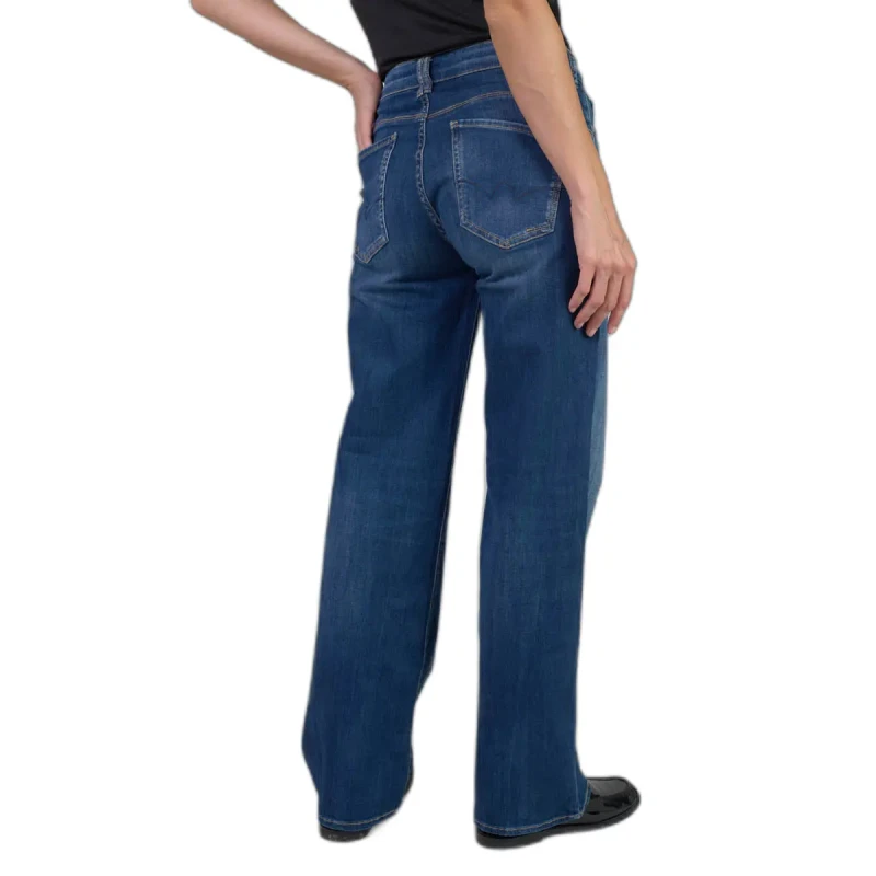 Image of Le Temps des cerises Womens high-waisted regular pulp jeans Le Temps des cerises Miley No. 2 Bleu Female 27