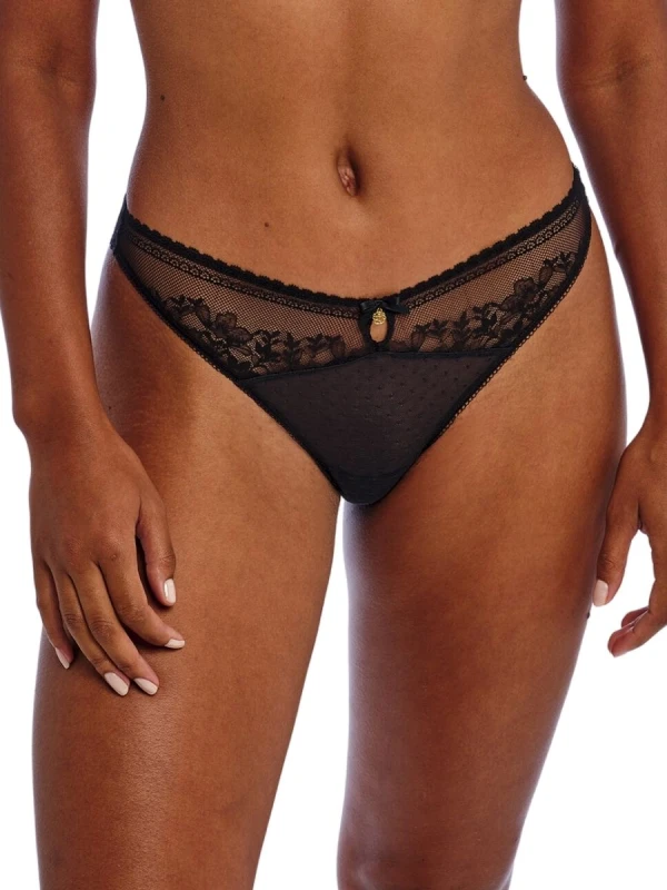 Image of Freya Womens Sydnie Brazilian in Black Size: 14 Black Female 14