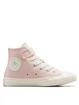 image of Converse Chuck Taylor All Star 1v, Pink, Size 12 Younger