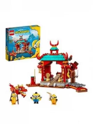 image of Lego 75550 Kung Fu Battle With Kevin, Stuart & Otto Figures