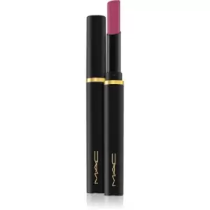 Image of MAC Cosmetics Powder Kiss Velvet Blur Slim Stick Moisturising Matte Lipstick Shade Wild Rebel 2 g