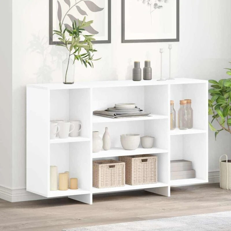 Image of VIDAXL Sideboard White 120x30x75cm Engineered Wood Vidaxl 8720286835098