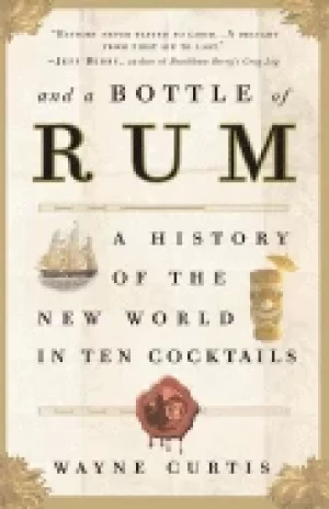 Image of and a bottle of rum