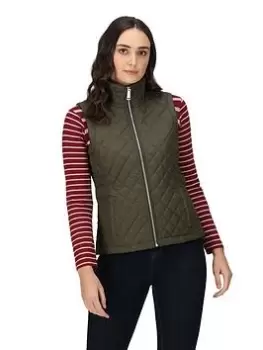 Image of Regatta Charleigh Bodywarmer - Khaki, Size 14, Women