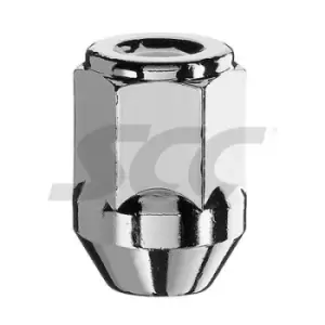 Image of SCC Fahrzeugtechnik Wheel Nuts M1215KEGE Wheel Nut HYUNDAI,MAZDA,KIA,ix35 (LM, EL, ELH),Tucson (TL, TLE),i30 (FD),i10 (PA),i20 (PB, PBT),i40 CW (VF)