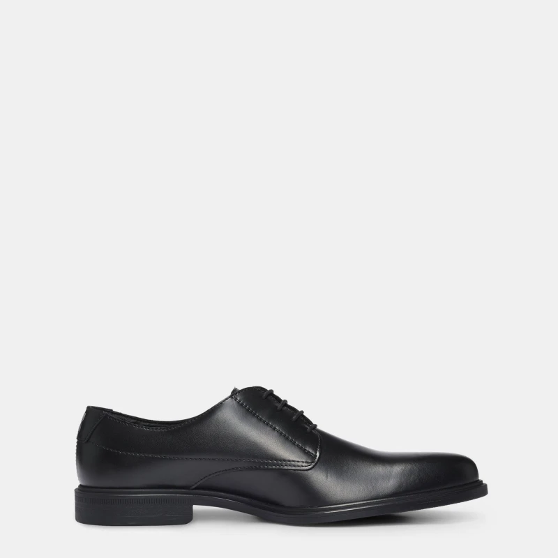 Image of Hugo Mens Kerr Derby Light Navy Derby Shoes Black male 6 (40)