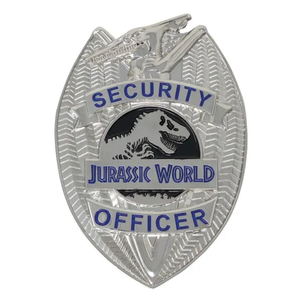 Image of Jurassic World Limited Edition Replica Security Officer Badge
