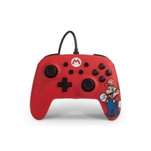 image of PowerA Mario Joystick Nintendo Switch Analogue / Digital USB Black Red