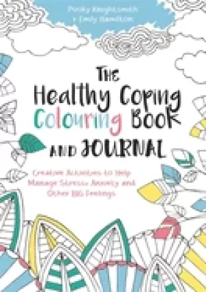 Image of healthy coping colouring book and journal creative activities to help manag