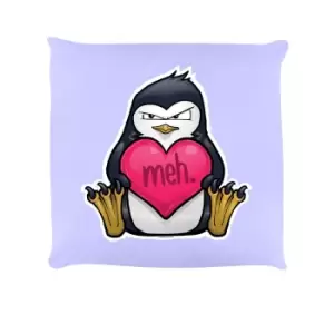 image of Psycho Penguin Meh Cushion (One Size) (Lilac)