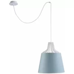 Image of Keter Lea Dome Pendant Ceiling Light Green, 38cm, 1x E27, 200cm Wire