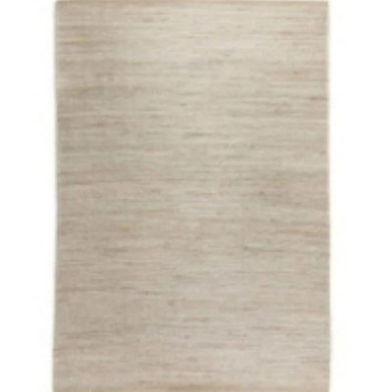 Image of The Rugs Handloom Jute Rug Dhaka Natural Jute Wool Cotton Woven Rug In Cream