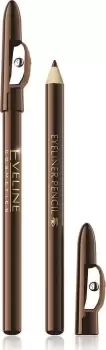 image of Eveline Eyeliner Pencil With Sharpener Brown