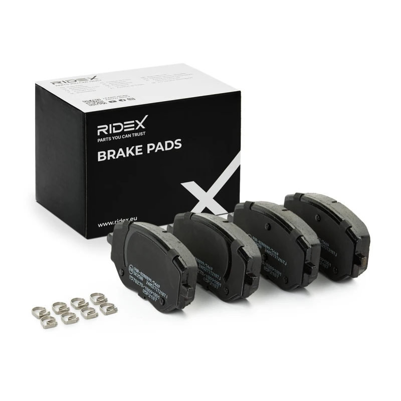 Image of RIDEX Brake pad set RIDEX 402B1733