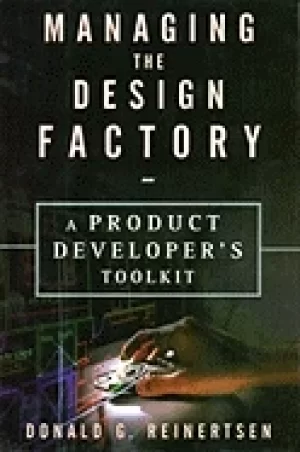 Image of managing the design factory reinertsen donald g