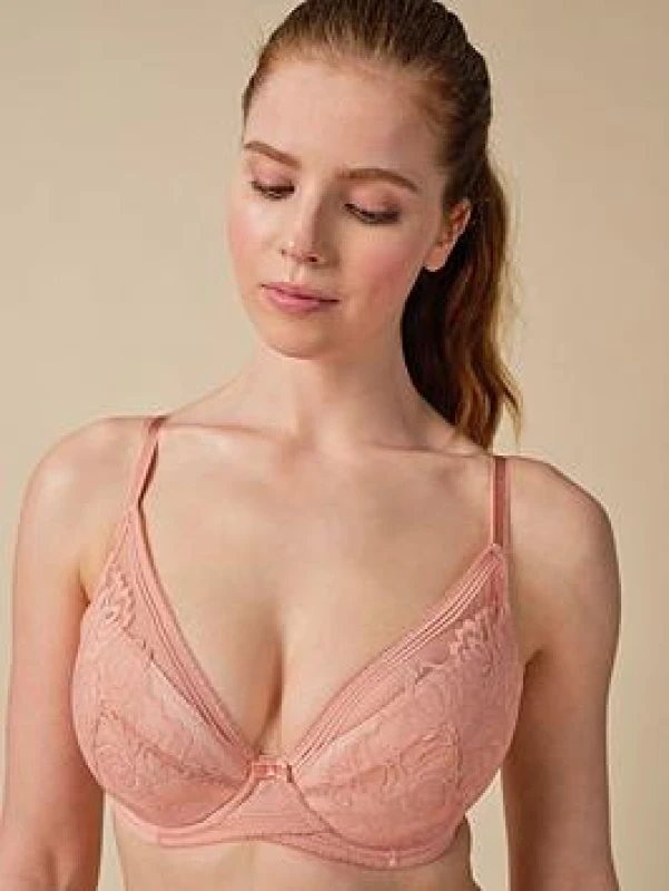 Image of Gossard Womens Encore Padded High Apex Bra - Cream Size: 34C Cream Female 34C
