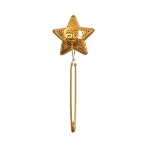 image of Sass & Belle Brass Star Tea Infuser