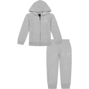 Image of Under Armour Armour Branded Logo Fz Set Infant Boys - Grey