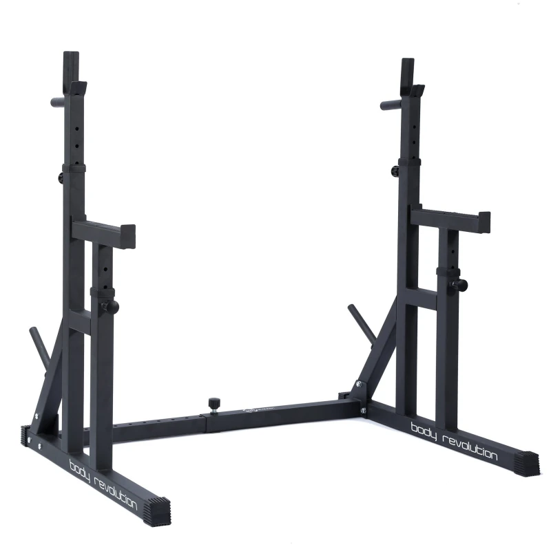 Image of Monstershop Squat Rack in Silver Silver Unisex