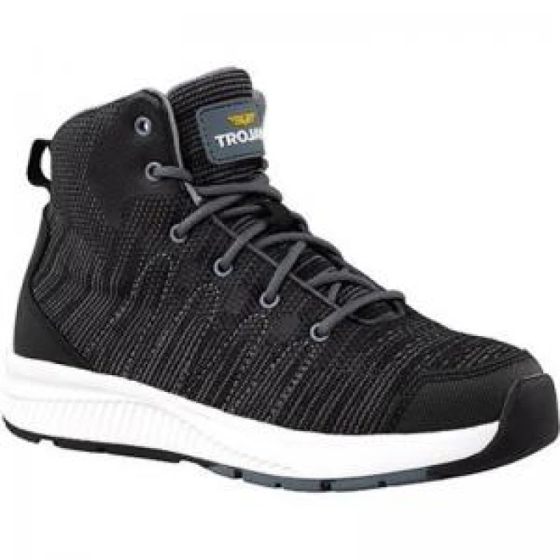 Image of Trojan Trojan Nyx Womens Black/Grey S1P Safety Hiker Boots 6 6T65 TP6