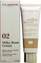 image of Clarins Milky Boost Cream Tinted Glow & Care 45ml - 02