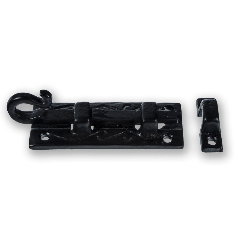 Image of LocksOnline Black Antique Straight Bolt