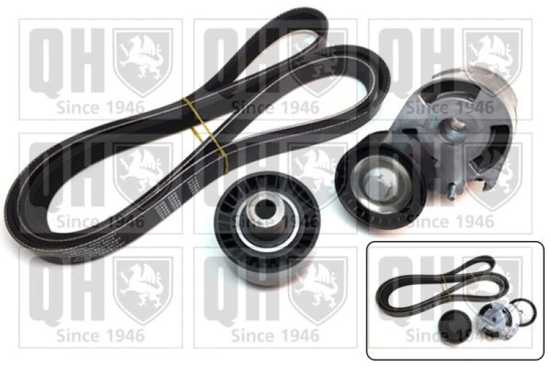 Image of QUINTON HAZELL V-Ribbed Belt Set QUINTON HAZELL QDK67