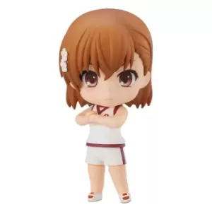 image of Toaru Kagaku no Railgun T Nendoroid Action Figure Mikoto Misaka Daihasei Festival Ver. 10 cm