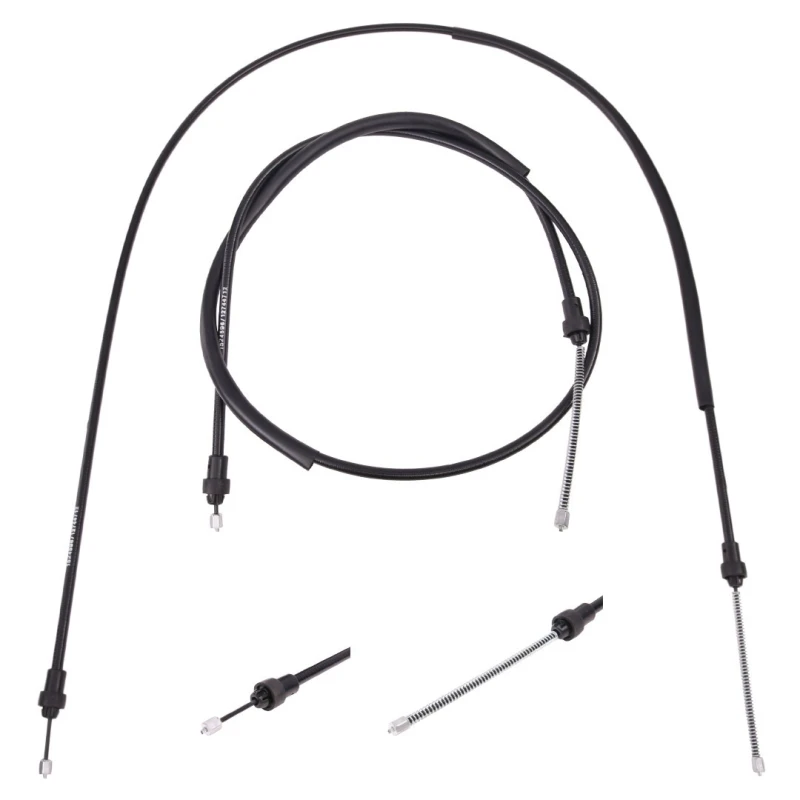 Image of RIDEX 124C1356 Brake Cable Right Rear, 1478mm Cable,parking brake (124)