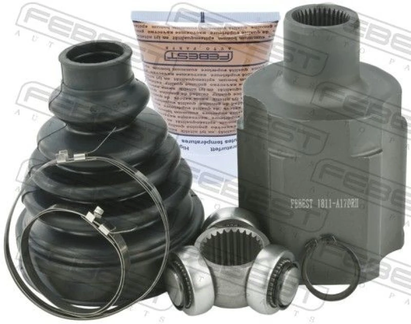 Image of FEBEST 1811-A17DRH CV Joint Front Axle Right Joint Kit,drive shaft (5)