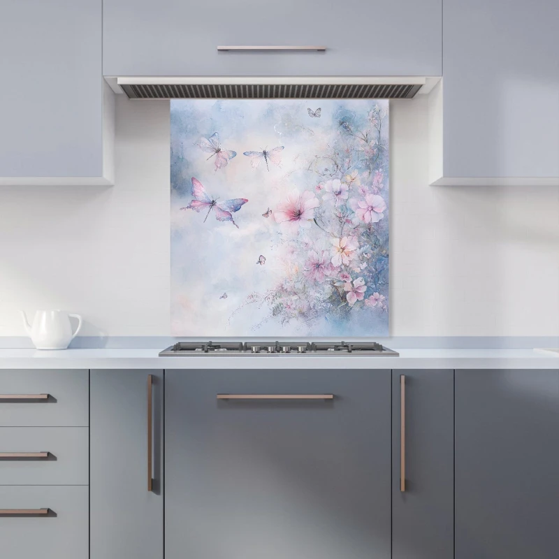Image of Designer Kitchen Splashbacks Ava Sterling: 00019 Kitchen Splashback Size: 600mm x 750mm Multicolor Unisex 600mm x 750mm