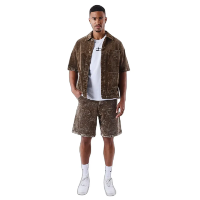 Image of Project X Paris Corduroy shorts Project X Paris Beige Male S