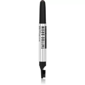 image of Maybelline Tattoo Brow Lift Stick Automatic Brow Pencil with Brush 04 Deep Brown 1 g