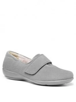 Image of Hotter Toasty Slippers, Grey, Size 3, Women