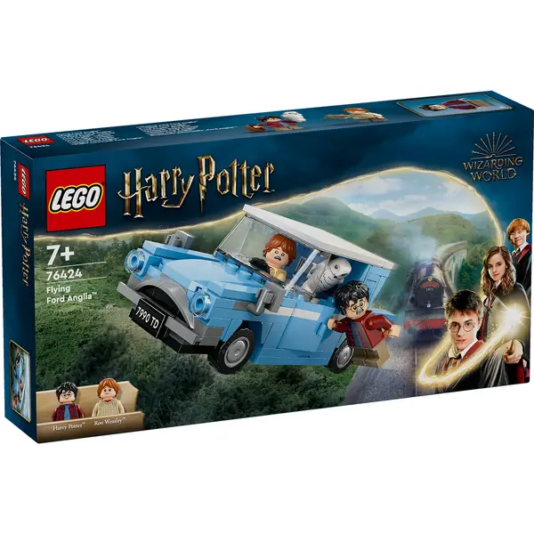 Image of LEGO Harry Potter Flying Ford Anglia Fantasy Toy Playset 76424 Toys - Lego