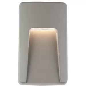 Saxby Severus cct LED Outdoor Surface Mounted Wall Guide Light Grey 3000/4000/6500K IP65