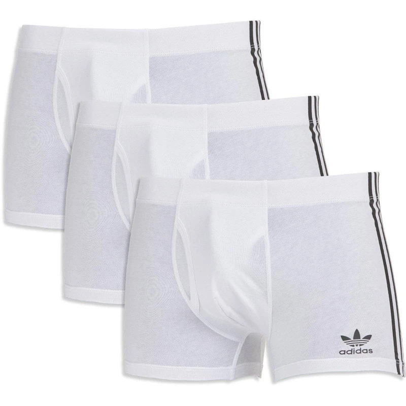 Image of adidas Originals Originals 3-pack Trunk - White White S