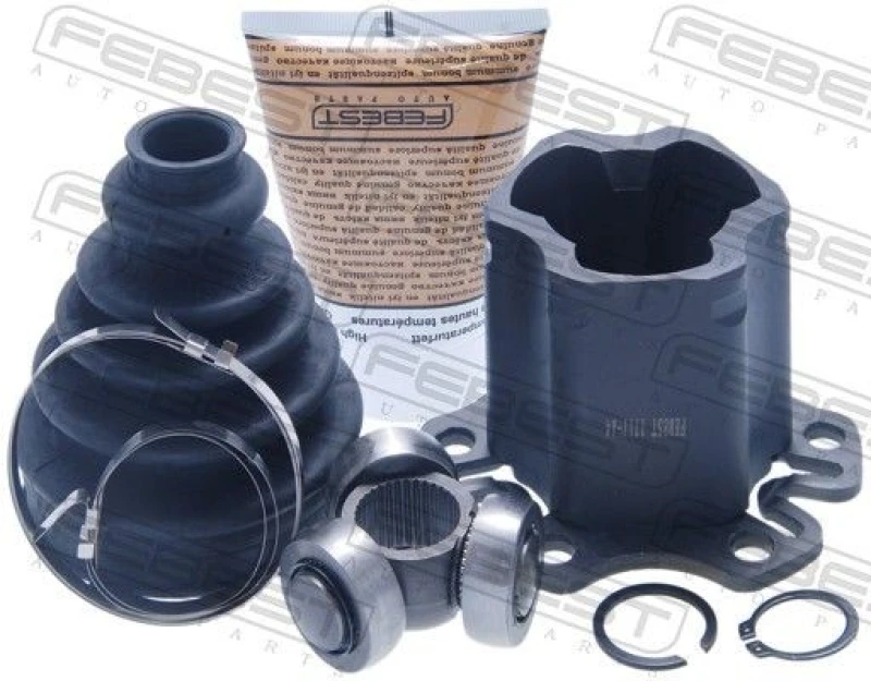 Image of FEBEST 1711-A4 CV Joint Front Axle Joint Kit,drive shaft (5)
