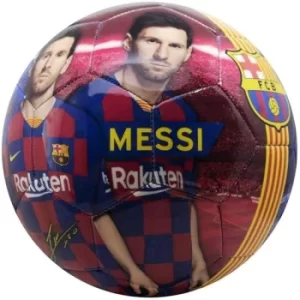 Image of FC Barcelona Messi Photo Football size 5