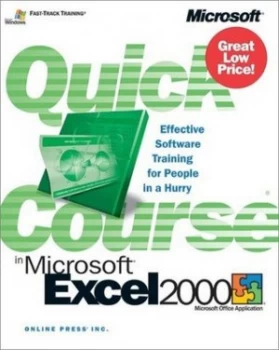 Image of Quick Course in Microsoft Excel 2000 by - Microsoft Corporation Book