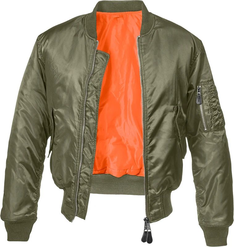 Image of Brandit MA1 Bomber Jacket olive L Men