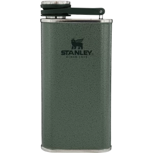 image of Stanley Classic Easy-Fill Wide Mouth Flask 0.23L Hammertone Green