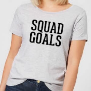 Image of Squad Goals Womens T-Shirt - Grey - 3XL