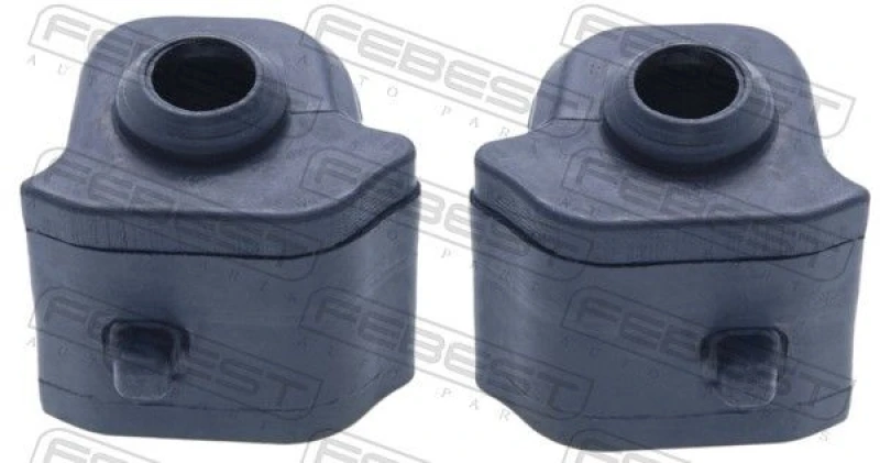 Image of Anti roll bar bush FEBEST TSB-AUR20F-KIT