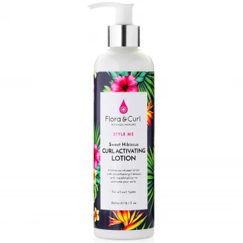 image of Flora & Curl Sweet Hibiscus Curl Activating Lotion 300ml