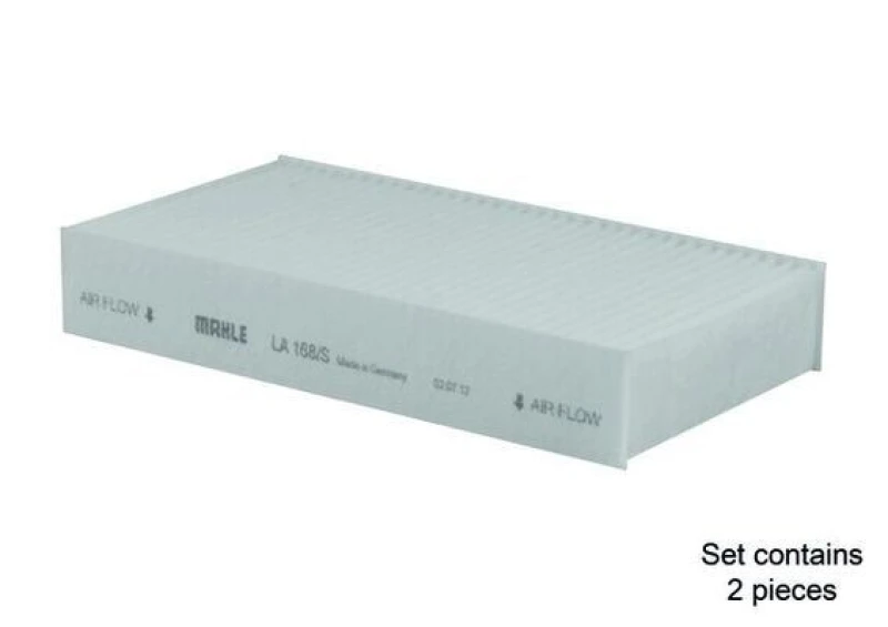 Image of MAHLE LA 168/S Pollen filter Particulate Filter Filter,interior air (424)