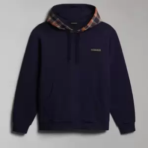 Image of Napapijri x Liberty's B-Candolle Shell and Cotton Hoodie - M